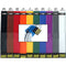 Rip-Tie 1 x 21.5" Rip-Lock CableWrap 10-Pack (Rainbow)
