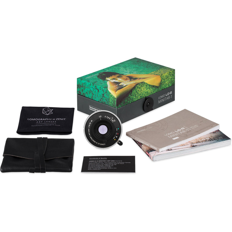 Lomography LC-A Minitar-1 Art Lens 32mm f/2.8 for Leica M Mount (Black)