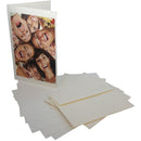 Premier Imaging PremierArt Smooth 325 Natural White Cotton Scored Greeting Cards (10 x 7", 100 Cards)