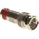 Platinum Tools BNC Nickel SealSmart Coaxial Compression Connector for RG59 (Pack of 25, Red)