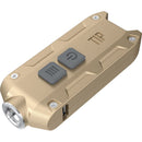Nitecore TIP Rechargeable Metal Keyring Flashlight (Gold)