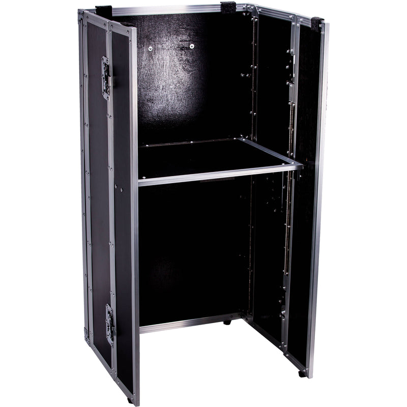 DeeJay LED DJ Fold Out Stand Fly Drive Series for All Slant Mixer Cases (36" Height)