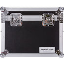 DeeJay LED Fly Drive Utility Trunk Case with Caster Board (Black, 20 x 16 x 16")