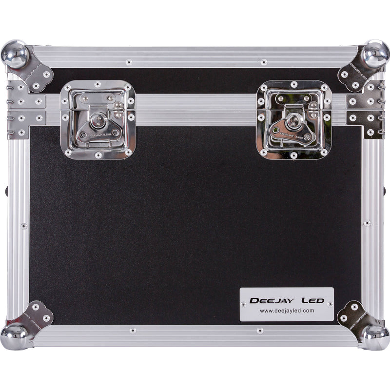 DeeJay LED Fly Drive Utility Trunk Case with Caster Board (Black, 20 x 16 x 16")