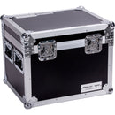 DeeJay LED Fly Drive Utility Trunk Case with Caster Board (Black, 20 x 16 x 16")