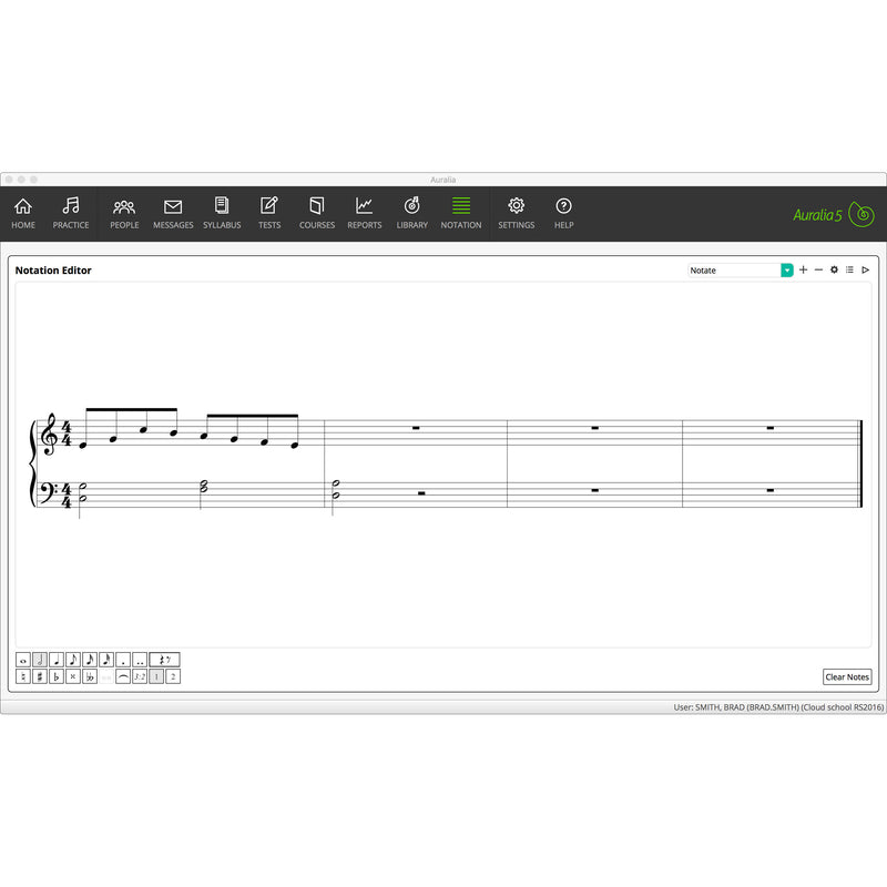 Rising Software Auralia 5 Ear-Training Software (Single Edition, Card)