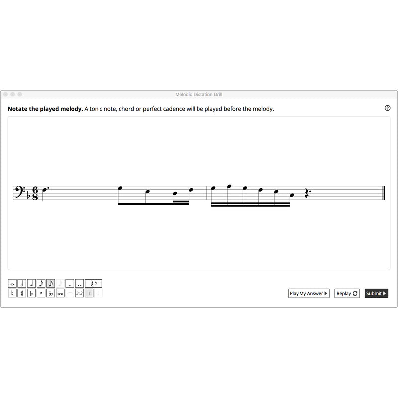 Rising Software Musition 5 Music Theory Training Software (Cloud-Based, 12-Month Subscription)