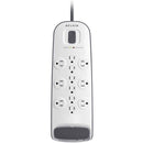 Belkin 12-Outlet Surge Protector with Dual RJ11 Ports (8', White)