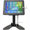 CTA Digital Dual Security Kiosk Stand with Locking Case and Cable for Select Apple iPads (Black)