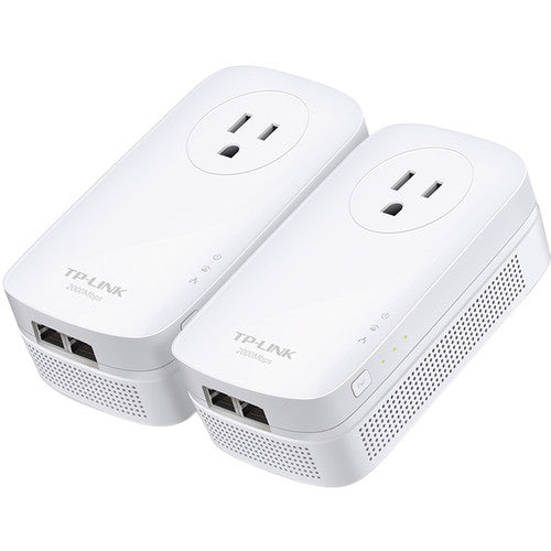 TP-Link AV2000 2-Port Gigabit Passthrough Powerline Starter Kit