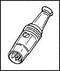SWITCHCRAFT/CONXALL 12BL5MX CONNECTOR, DIN, PLUG, 5 POSITION