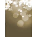 Westcott Gradient Bokeh Art Canvas Backdrop with Grommets (5 x 7', Brown)