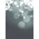 Westcott Gradient Bokeh Art Canvas Backdrop with Grommets (5 x 7', Gray)