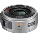 Panasonic Lumix G X Vario PZ 14-42mm f/3.5-5.6 Power O.I.S. Lens with Filter Kit (Silver)