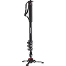 Manfrotto 504X Video Head & 645 Aluminum Tripod Kit with XPRO Monopod