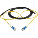 Camplex Two-Channel LC Single-Mode Fiber Optic Tactical Snake (25')
