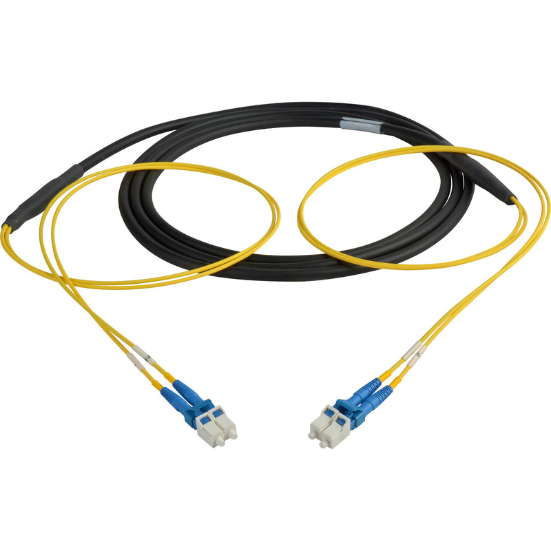 Camplex Two-Channel LC Single-Mode Fiber Optic Tactical Snake (25')