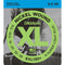 D'Addario EXL130+ Extra Super Light Plus XL Nickel Wound Electric Guitar Strings (6-String Set, 8.5 -39)