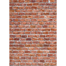 Westcott Classic Brick Wall Art Canvas Backdrop with Grommets (5 x 7', Multi-Color)