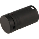 Cable Techniques CT-LPXLR-3M-K Low-Profile XLR 3-Pin Male Connector with Adjustable Side Cable-Exit (Black Cap)