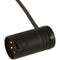 Cable Techniques CT-LPXLR-3M-K Low-Profile XLR 3-Pin Male Connector with Adjustable Side Cable-Exit (Black Cap)