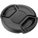 Sensei 62mm Center Pinch Snap-On Lens Cap and Cap Keeper Lens Cap Holder Kit (2-Pack)
