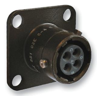 SOURIAU-SUNBANK / EATON 85102R2041SX50 Circular Connector, 851 Series, MIL-DTL-26482 Series I, Wall Mount Receptacle, 41 Contacts