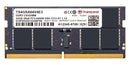 TRANSCEND TS4GSA64V4E3 RAM Memory Module, 32 GB, PC5-51200, DDR5 CSODIMM, Desktop DIMM, 2G x 8bit
