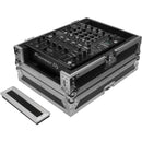 Odyssey Universal 12" Flight Zone DJ Mixer Case (Black & Chrome)