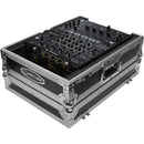 Odyssey Universal 12" Flight Zone DJ Mixer Case (Black & Chrome)