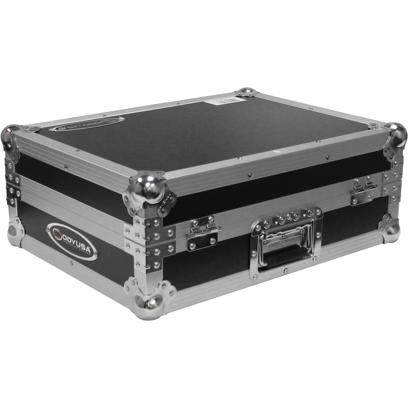 Odyssey Universal 12" Flight Zone DJ Mixer Case (Black & Chrome)