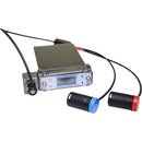 Cable Techniques TA5F to 2x XLR 3-Pin Male Low-Profile Y-Cable for Lectrosonics SRc5P/SRb5P Receiver to Sound Devices HD Recorder (24")