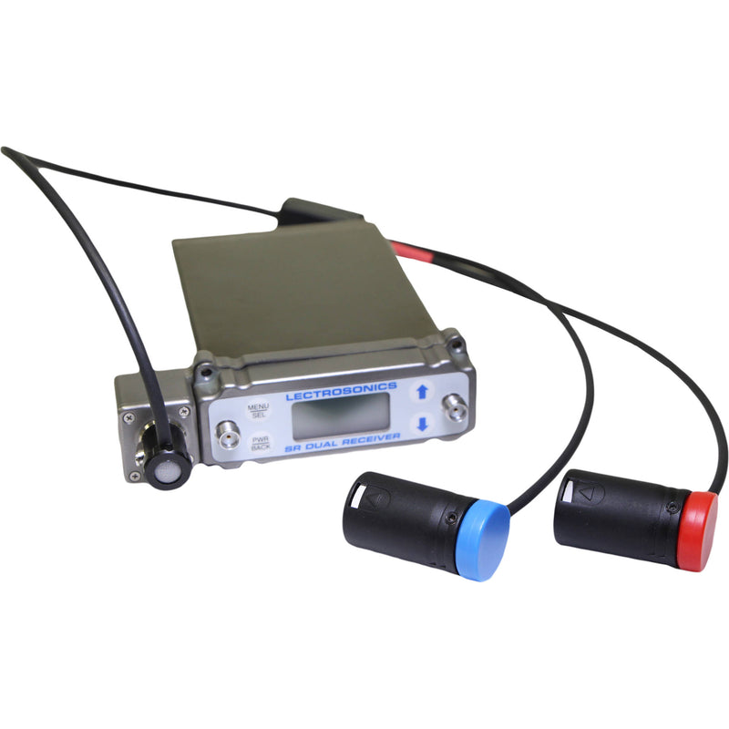 Cable Techniques TA5F to 2x XLR 3-Pin Male Low-Profile Y-Cable for Lectrosonics SRc5P/SRb5P Receiver to Sound Devices HD Recorder (24")