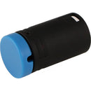 Cable Techniques CT-LPXLR-3M-B Low-Profile XLR 3-Pin Male Connector with Adjustable Side Cable-Exit (Blue Cap)