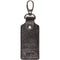 Barber Shop Clipper Leather Key Holder with Three SD Card Slots (Black)