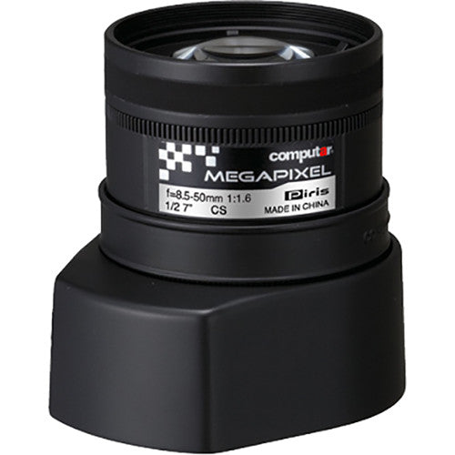 computar CS-Mount 3MP 8.5-50mm f/1.6 Stepping Motor Iris Lens