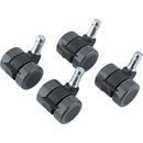 K&M 17510 Caster Kit for Guardian Stand (Black)