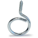 Platinum Tools 1/4" Wood Screw - 1 1/4" Bridle Rings (100 Pieces)