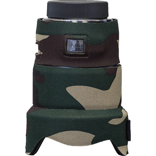 LensCoat Lens Cover for the Sigma 20mm f/1.4 DG HSM Art Lens (forest green camo)