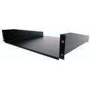 StarTech 2 RU Standard Universal Server Rack Cabinet Shelf (Black)
