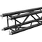 Global Truss Straight Square Segment for F34 Square Truss (8.2', Matte Black)