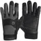 Bright Tangerine ExoSkin Leather Armour Gloves (XXL)