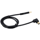 RME USB 2.0 Cable with Right-Angle USB-B and Straight USB-A Connectors for Babyface Pro Audio Interface (39")