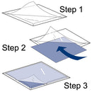 Lineco Self-Sealing Mylar L-Velopes - 9 x 12" (Pack of 5)