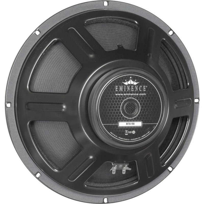 Eminence Beta-15A 600W 15" (381mm) 8 Ohm Mid-Bass Loudspeaker Driver