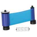 IDP SIADC-P-B Resin Blue Ribbon with Disposable Cleaning Roller for SMART-30S/SMART-50 Printers (1,200 Cards/Roll)