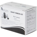 IDP SIADC-P-B Resin Blue Ribbon with Disposable Cleaning Roller for SMART-30S/SMART-50 Printers (1,200 Cards/Roll)