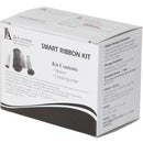 IDP SIADC-P-R Resin Red Ribbon with Disposable Cleaning Roller for SMART-30S/SMART-50 Printers (1,200 Cards/Roll)