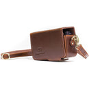 MegaGear Form-Fitted Leather Camera Case for Canon PowerShot SX280 HS (Brown)
