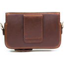MegaGear Form-Fitted Leather Camera Case for Canon PowerShot SX280 HS (Brown)